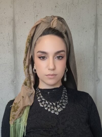 מטפחת Ensemble מרווה – כיסוי ראש מעוצב